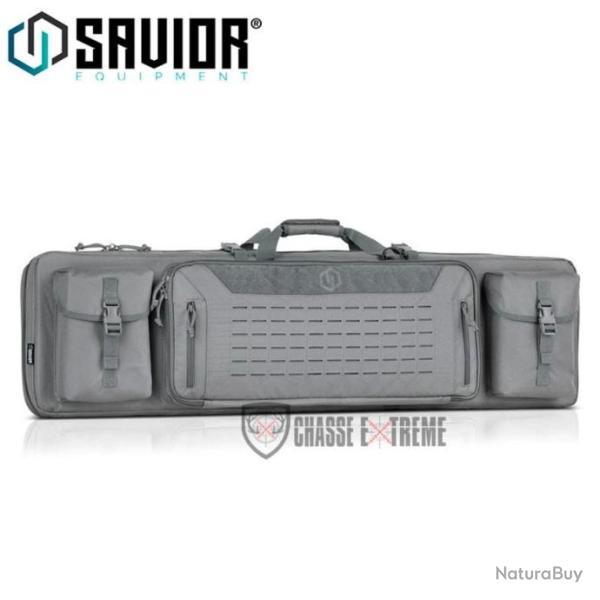 Sac pour Carabine Double SAVIOR Urban Warfare 55" Gris
