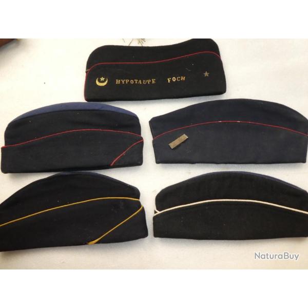 lot de 5 calots militaire