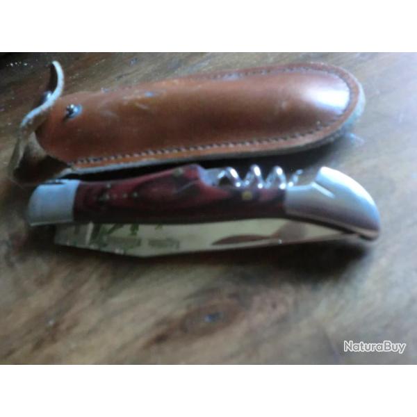 couteau pliant laguiole production aisi 420