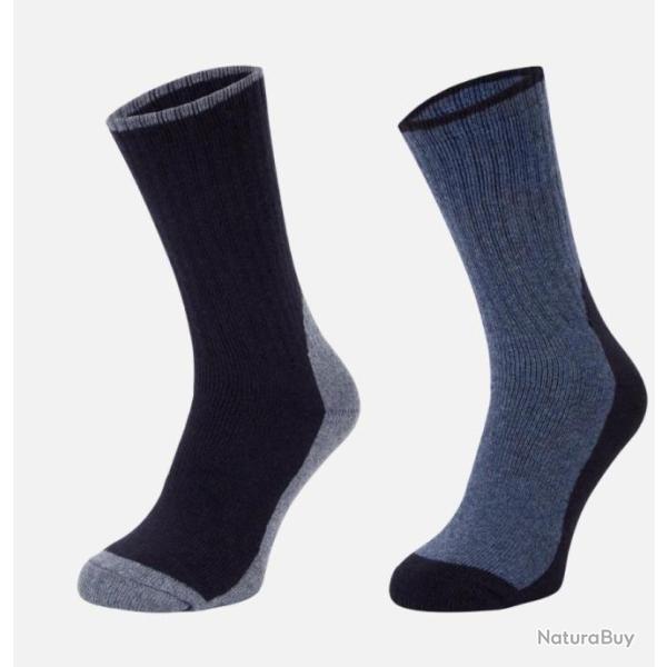 Chaussettes thermiques 2 pair Ultra confortables