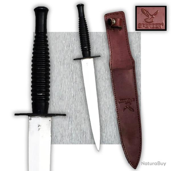 RARE & BEAU COUTEAU POIGNARD PARA FRANCAIS FS GUERRE D'ALG�RIE SPERBER ORIGINAL