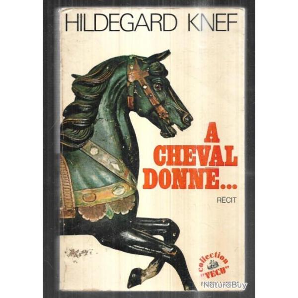 a cheval donn� par hildegarde knef allemagne 1945