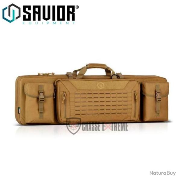 Sac pour Carabine Double SAVIOR Urban Warfare 42" Tan
