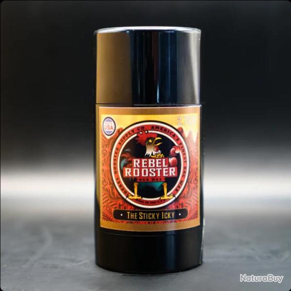 Cire Collante pour sac de tir Pr�cision Rifle Rebel Rooster Sticky Icky Canvas Wax
