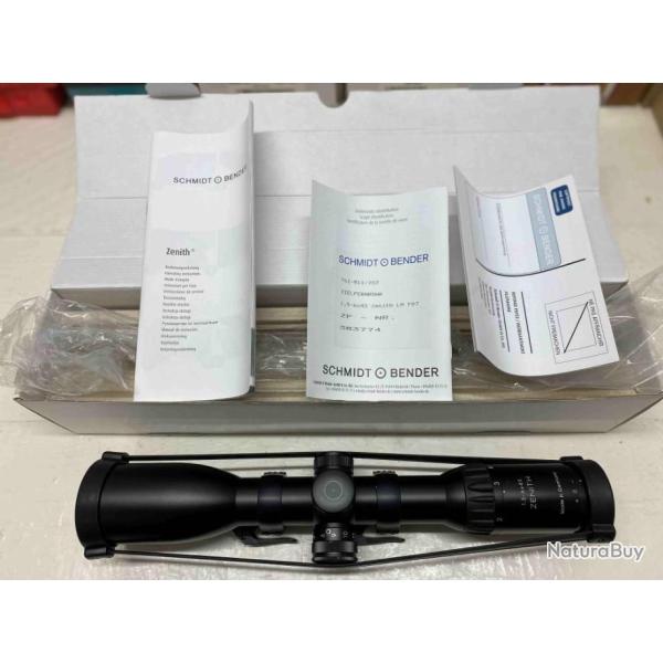 ENSEMBLE Lunette Schmidt & Bender ZENITH r�ticule lumineux 1.6*6*42 + montage EAW pour Blaser