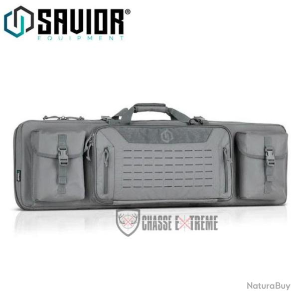 Sac pour Carabine Double SAVIOR Urban Warfare 51" Gris