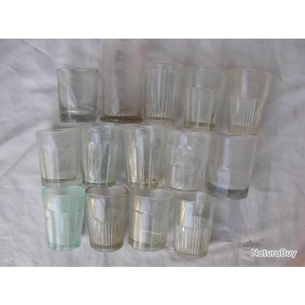WW1/2 VERRE COLLECTION DE VERRERIES VERRE DIVERS TEMPS DE GUERRE SOLDATS /CIVILS AU CHOIX LOT 2
