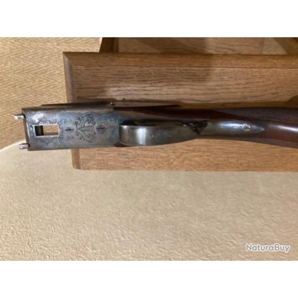 Rare fusil mixte Merkel 12/70 - 9,3x74r �tat proche du neuf