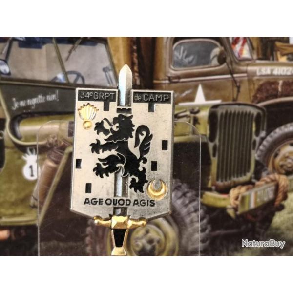 34� GRPT, Groupement de Camp - Delsart