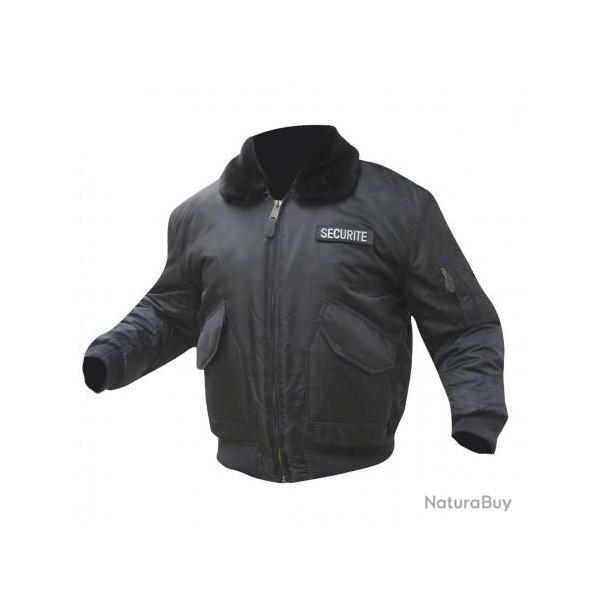 Blouson s�curit� � col fourr�