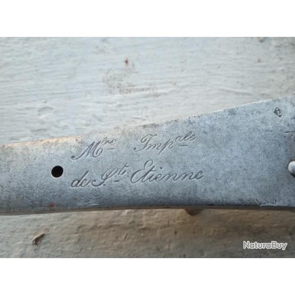 platine r�glementaire 1857