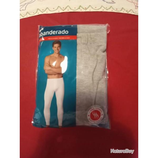 Cale�on sous v�tements thermique XL couleur gris
