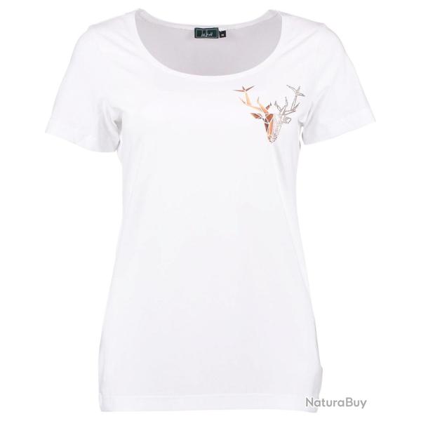 T-shirt stretch avec cerf (Taille: M)
