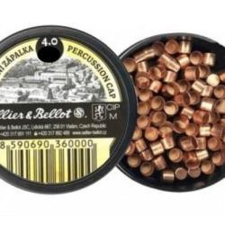 Amorces Sellier Bellot 4.0 PN poudre noire