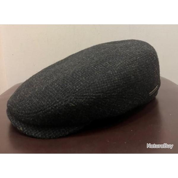 CASQUETTE STETSON DRIVER CAP WOOL NOIR
