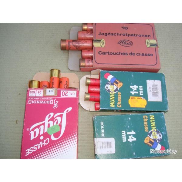 LOT BOITE DE CHASSE DIVERS COLLECTOR