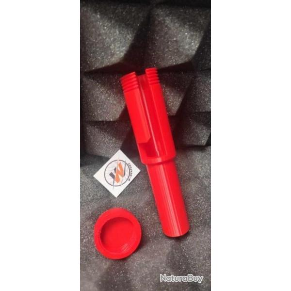 CZ 457 - Prot�ge culasse avec couvercle et filetage CZ 457  SANS LOGO - impression 3D