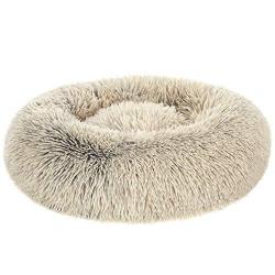 Panier pour chien lit pour chat doux 50 cm kaki 12_0001210