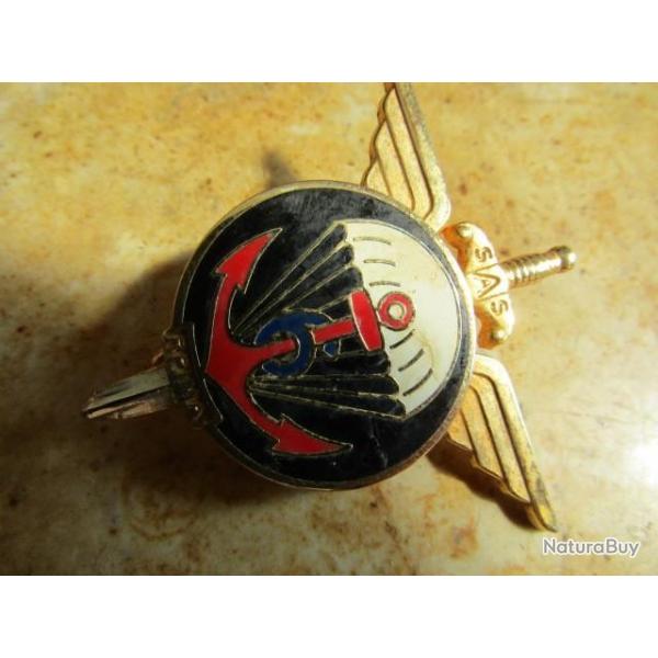 insigne pucelle  6� R�g. Parachutiste d'Inf. de Marine troupes de marine AB pour Atlas