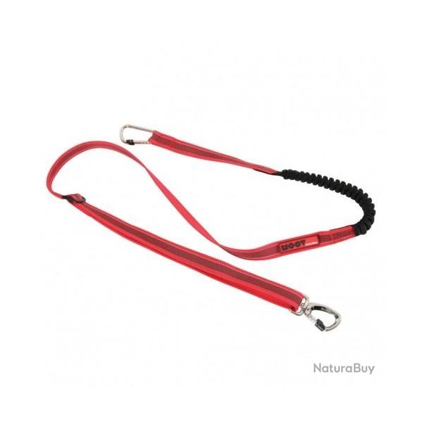 LAISSE JOGGING VTT MOOV ROUGE