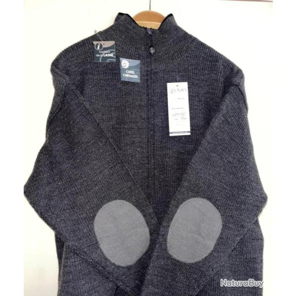 GILET DE CHASSE PAS CHER LMA CARAMEL ANTHRACITE