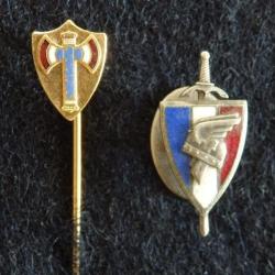 insignes de col epoque VICHY