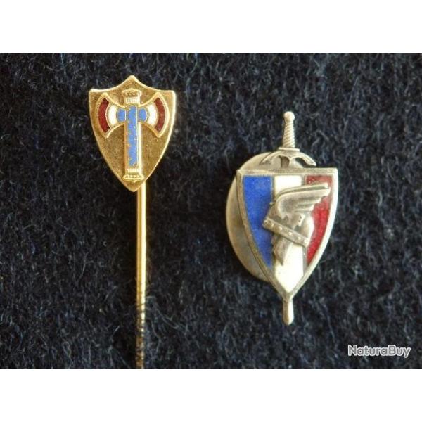 insignes de col epoque VICHY