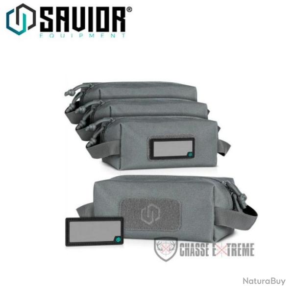 Sac Munitions (4 pi�ces) SAVIOR Gris