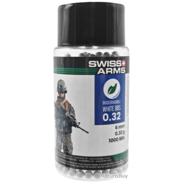 Billes blanches BIO 0,32 g biberon 1000 BBs