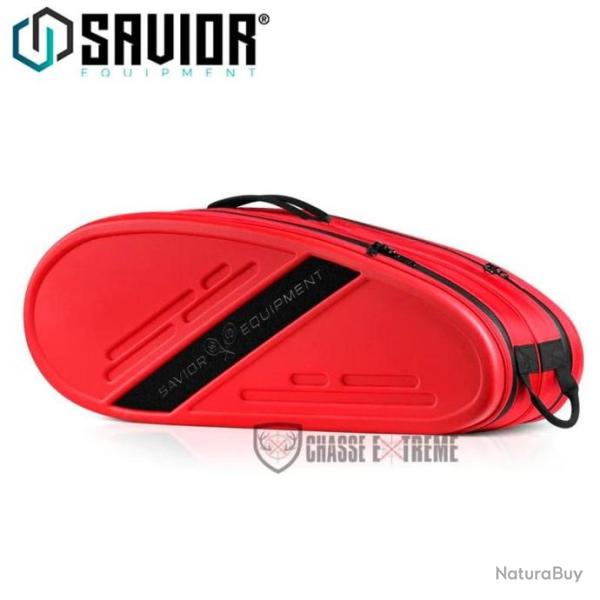 Sac de Transport Double Tennis SAVIOR pour Armes Rouge