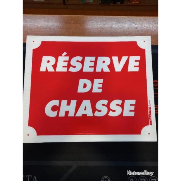 Panneau r�serve de chasse