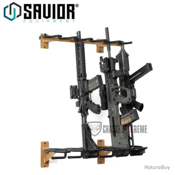 R�telier Mural SAVIOR 6 Armes Tan
