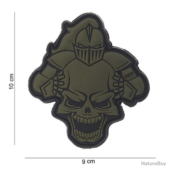Patch 3D PVC Knight vert
