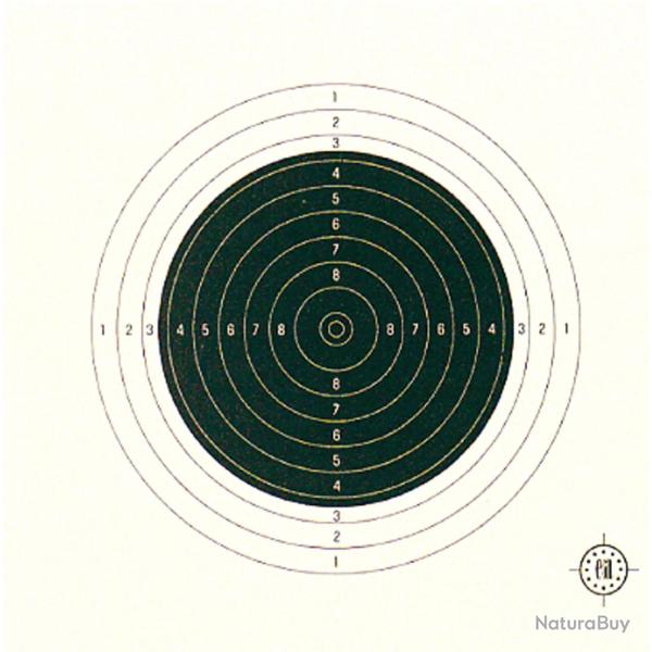 Cibles 20 Cm x 20 Cm pour Carabines