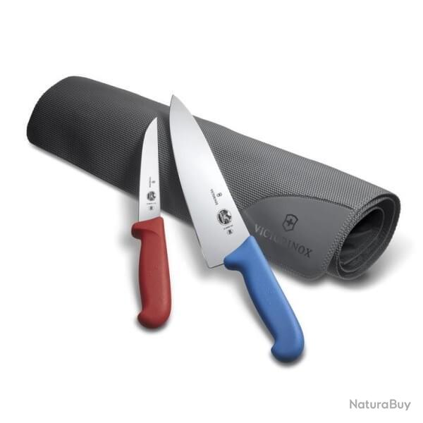 Trousse Victorinox enroulable vide gris fonc 6 pices 7.4010.56