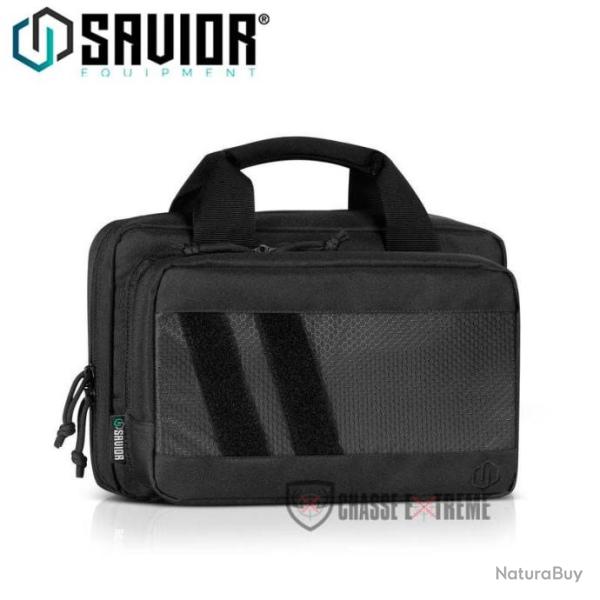 Housse � Pistolet Double SAVIOR Noir