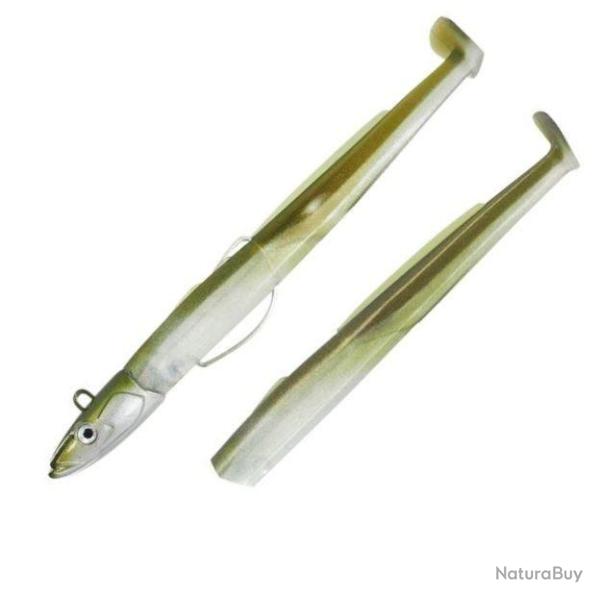 Combo Off Shore Black Eel 15cm 40g - Taille 3 - Be 150 Kaki + Rech. Kaki (tp Kaki)