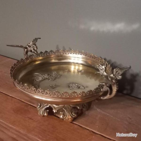 Superbe ancienne coupe centre de table XIX �me