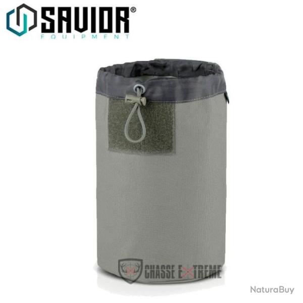 Pochette de Vidange avec Cerceau de Ceinture et Trou de Drainage SAVIOR Gris