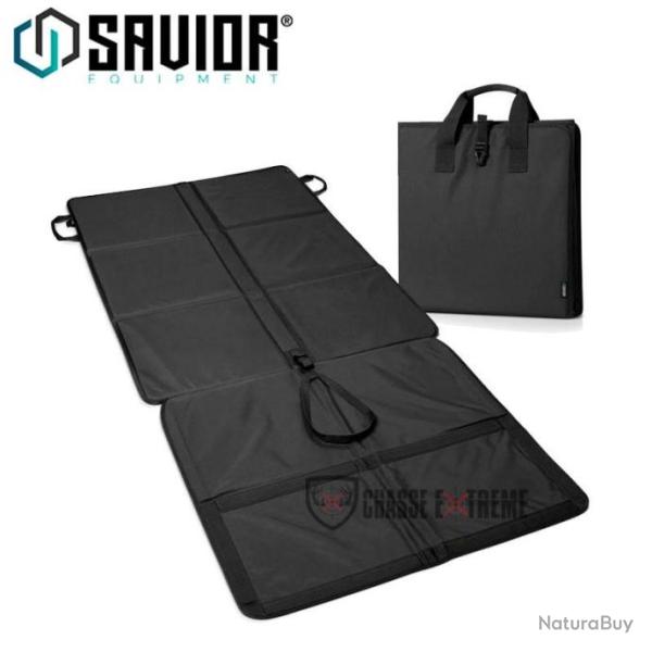 Tapis de Tir Pliant SAVIOR Noir