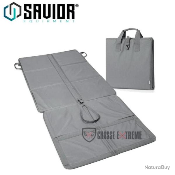 Tapis de Tir Pliant SAVIOR Gris