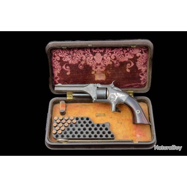 RARISSIME REVOLVER SMITH & WESSON 1er MODELE EN BOITE D'ORIGINE REF 572