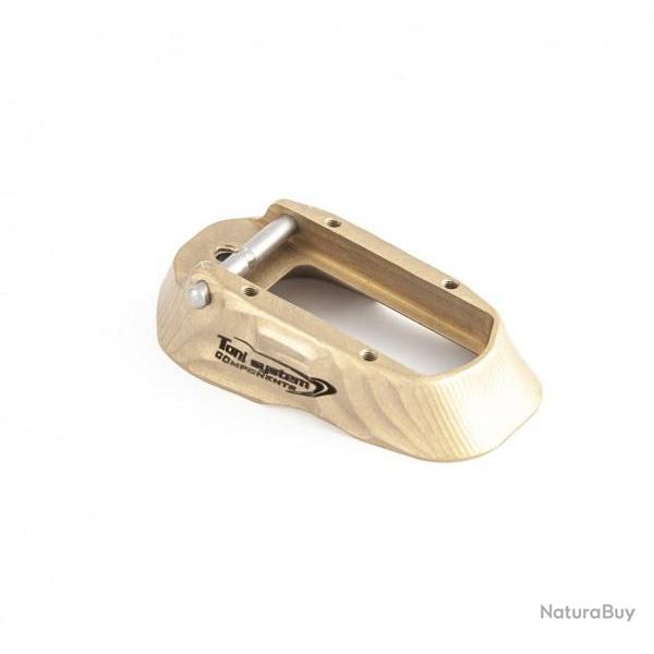 Magwell en laiton pour poign�es Vibram pour 1911 - TONI SYSTEM