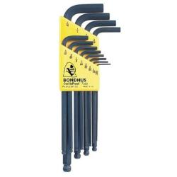 BONDHUS - Cl&eacute;s Allen US longues Ball End .050" &agrave; 3/8"