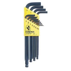 BONDHUS - Cl&eacute;s Allen US longues Ball End .050" &agrave; 5/16"