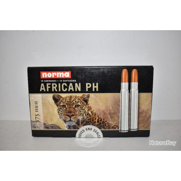 Desto 25! 1 Boite de Balles Norma African PH Calibre 375 H&H