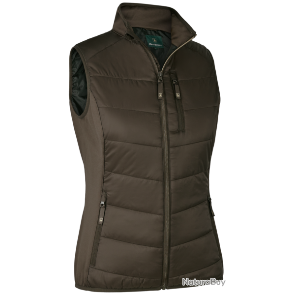 Gilet chauffant femme Lady Heat marron Deerhunter
