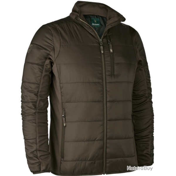 Veste chauffante matelass�e HEAT Game marron DEERHUNTER