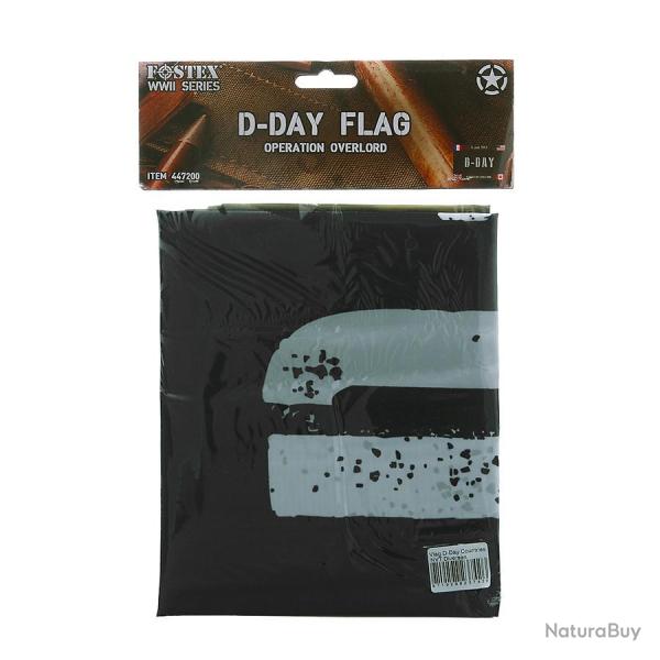 Drapeau D-Day "Op�ration Overlord" et drapeaux alli�s 1m x 1m50