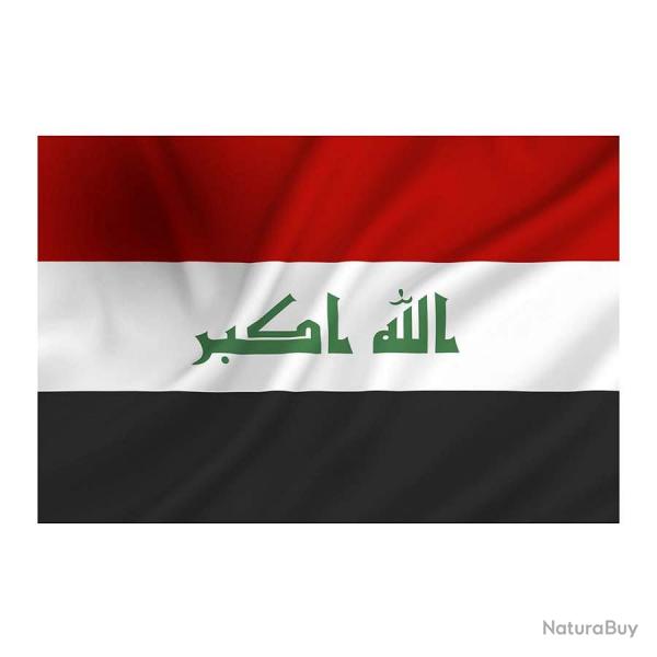 Drapeau Iraq 1m x 1m50
